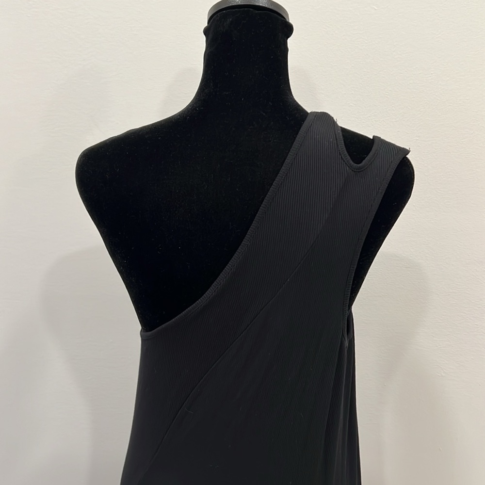 SKIMS Black One Shoulder Dress NWT - Picture 8 of 13